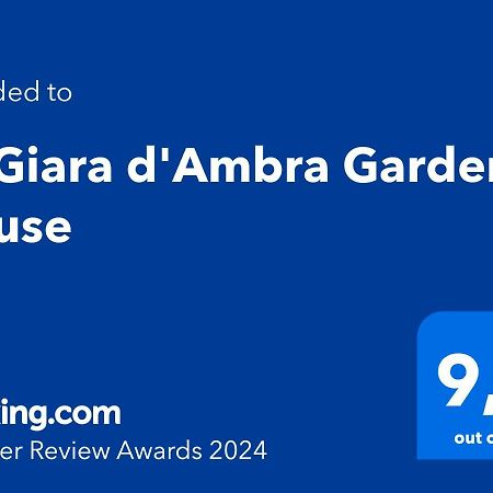 サン・テオドーロ La Giara D'Ambra Garden Houseヴィラ エクステリア 写真